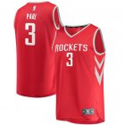 Camiseta Chris Paul 3 Houston Rockets Icon Edition Rojo Hombre